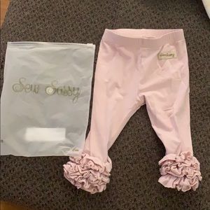 Sew Sassy boutique pink icings (ruffle pants)